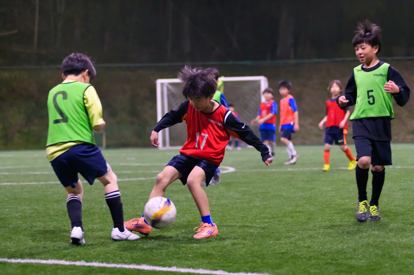 U12クラスの練習風景