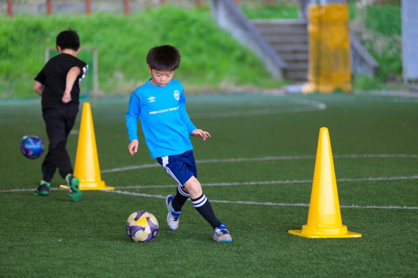U10クラスの練習風景